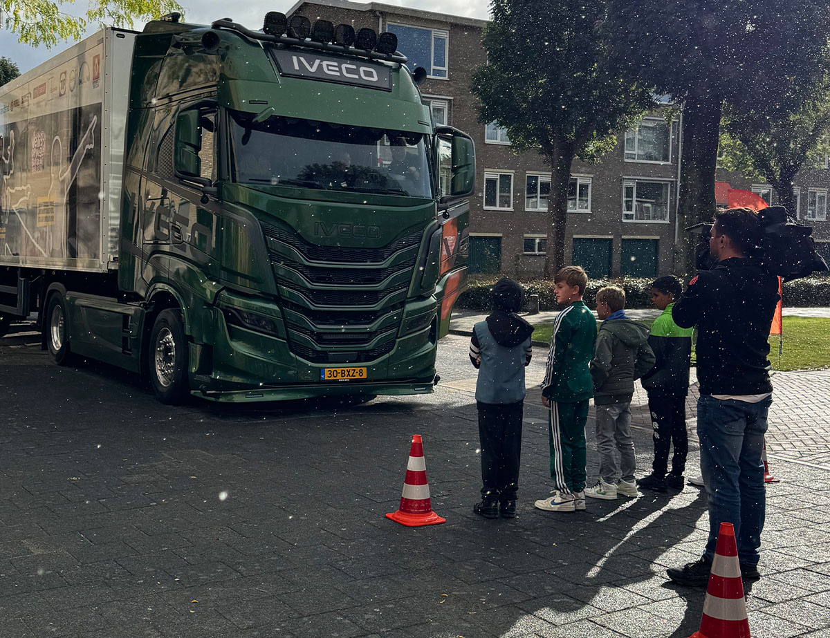 Veilig op Weg! Blijf uit de dode hoek